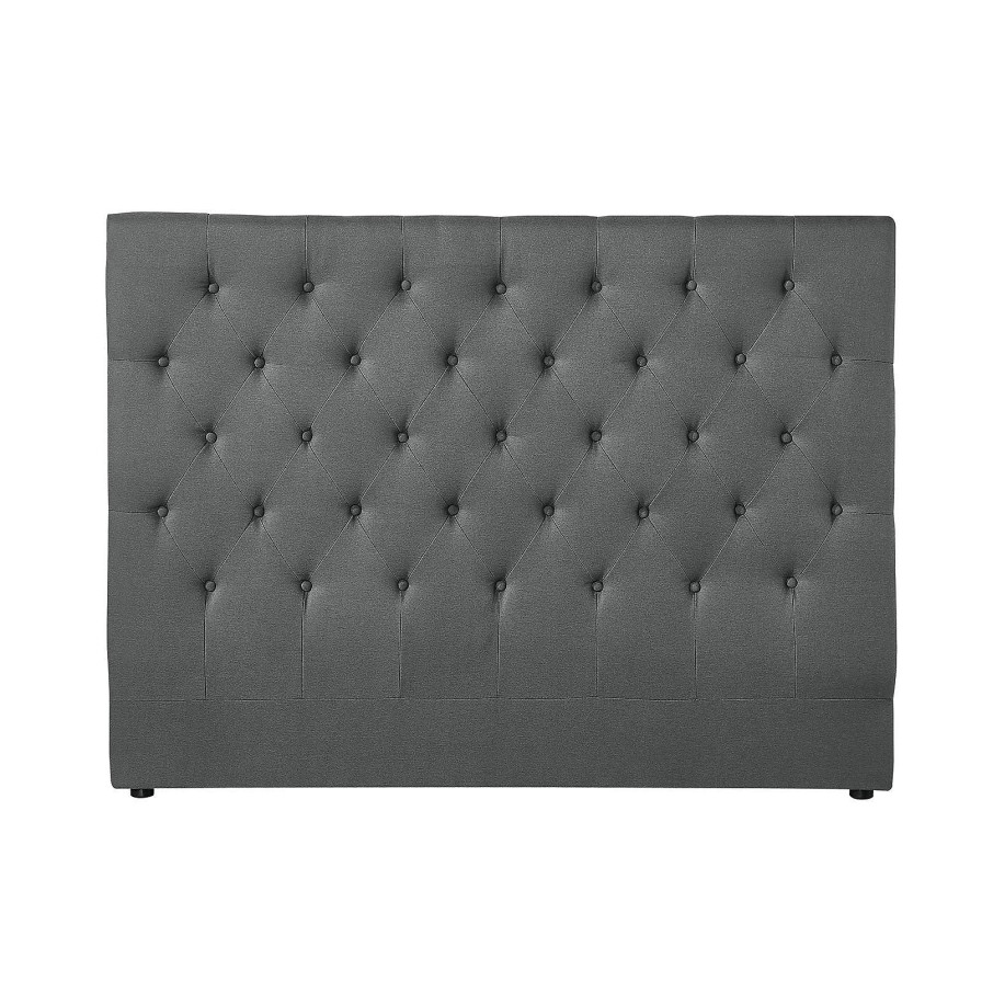 Home Decoration Royal Comfort | Milano Decor Madrid Tufted Bed Head Headboard Bedhead Upholstered Charcoal