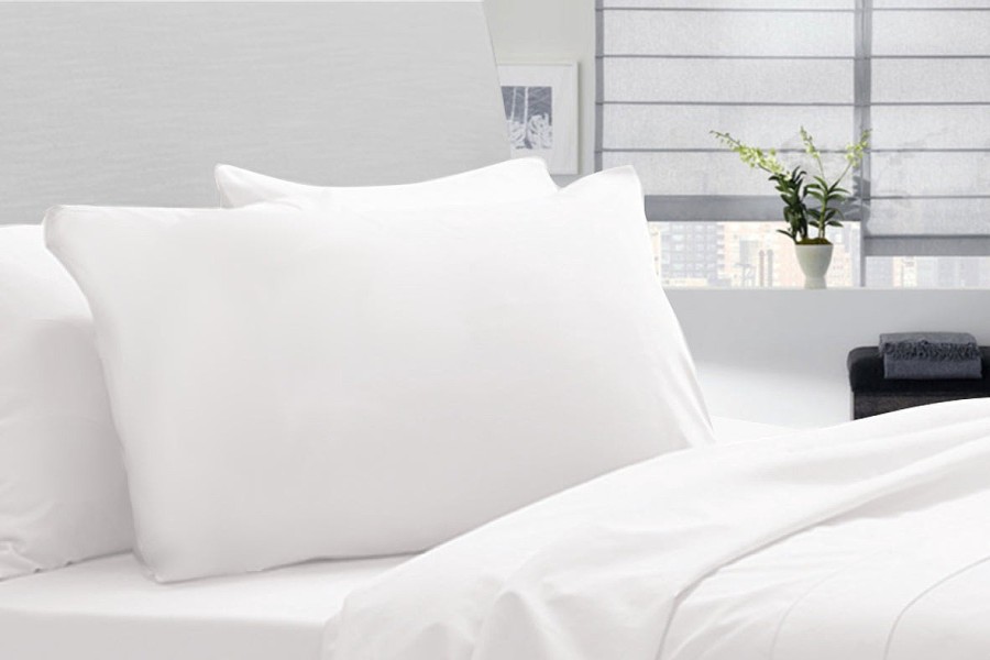 Home Decoration Royal Comfort | Royal Comfort Cotton 233 Tc Luxury Signature Hotel Soft Hypoallergenic Pillow White