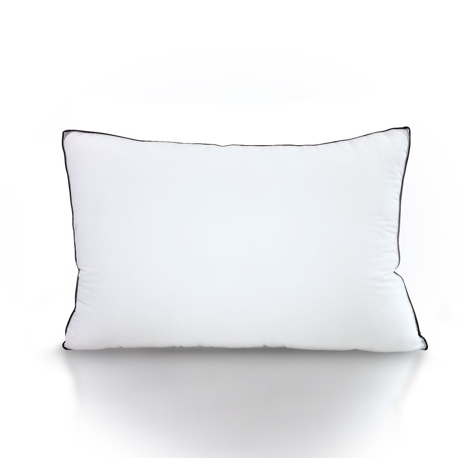 Home Decoration Royal Comfort | Casa Decor Silk Blend Pillow Hypoallergenic Gusset Single Pack White