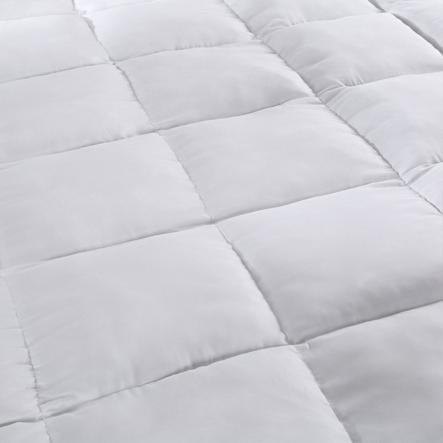 Home Decoration Royal Comfort | Royal Comfort 1000Gsm Luxury Bamboo Fabric Gusset Mattress Pad Topper Cover White