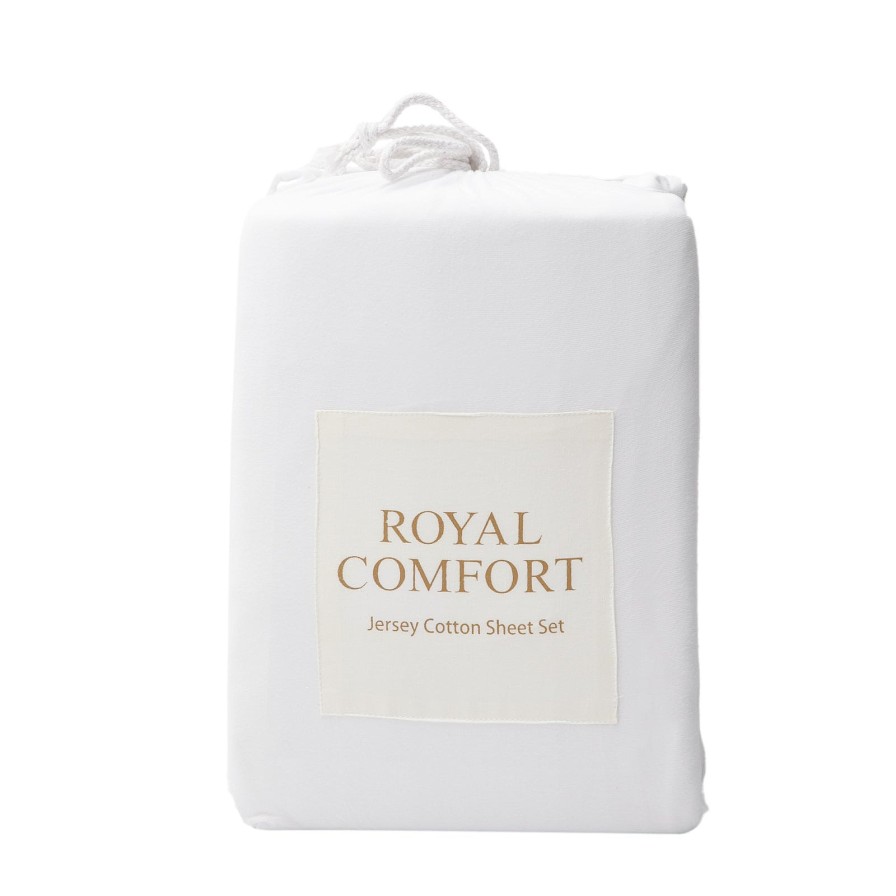 Home Decoration Royal Comfort | Royal Comfort 100% Jersey Cotton 4 Piece Sheet Set