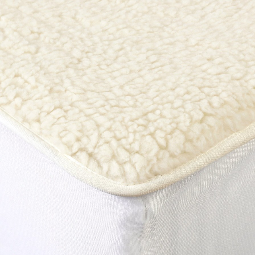 Home Decoration Royal Comfort | Royal Comfort Fleece Top Electric Blanket Fitted Heated Winter Underlay Washable White