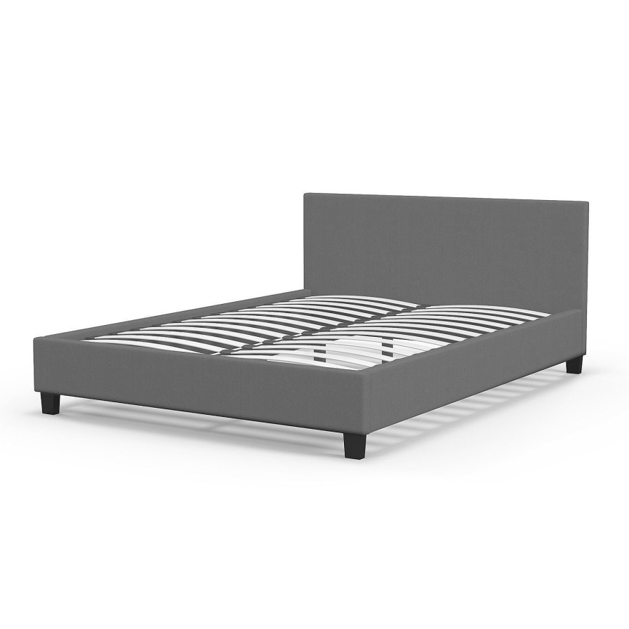 Home Decoration Royal Comfort | Milano Sienna Luxury Bed Frame Base And Headboard Solid Wood Padded Fabric