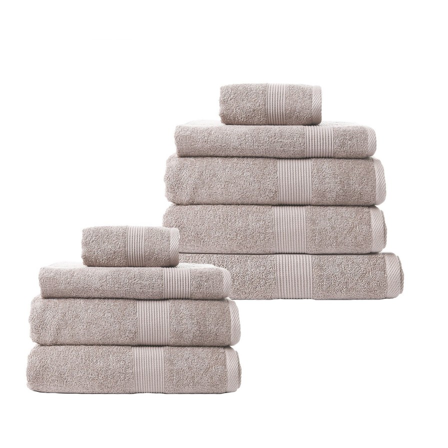 Home Decoration Royal Comfort | Royal Comfort Cotton Bamboo Towel Bundle Set 450Gsm Luxurious Absorbent