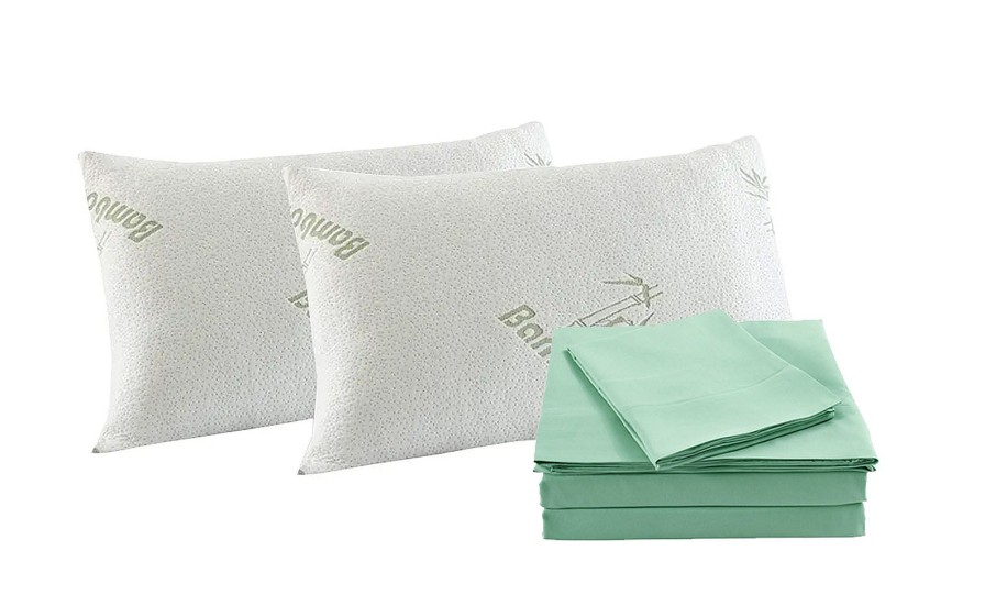 Home Decoration Royal Comfort | Royal Comfort Bamboo Blend Sheet Set 1000Tc And Bamboo Pillows 2 Pack Ultra Soft